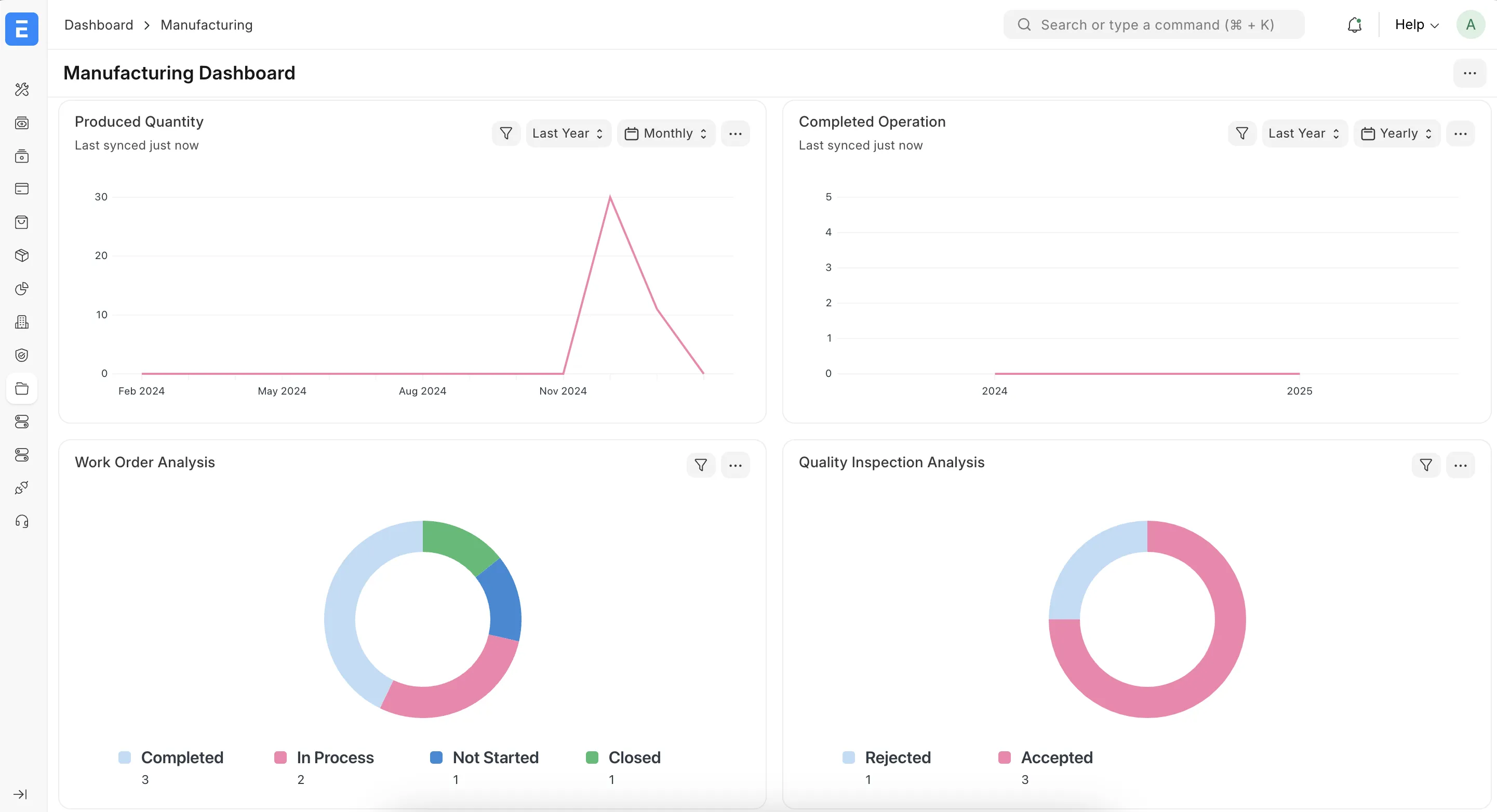 Open Source ERP Software for Manufacturing | ERPNext